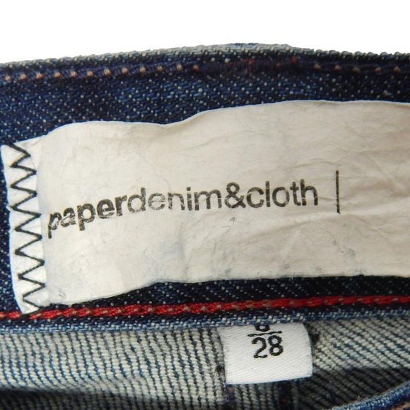 Paper Denim & Cloth Mid Rise Flare Dark Wash Jeans Women's Size 28 - Picture 7 of 9